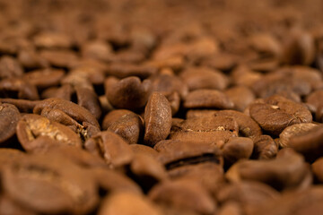 coffee beans and cinnamon