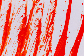 acrylic red orange paint texture background