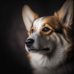 Obraz premium Corgi Dog