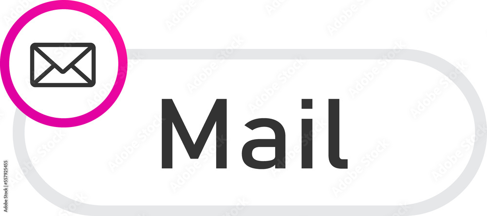 Poster message modern button