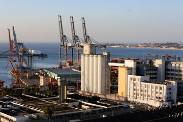 Fototapeta premium Salvador harbor facilities