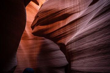 Antelope canyon state in Utah