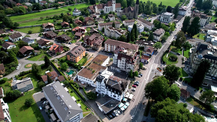aerial view