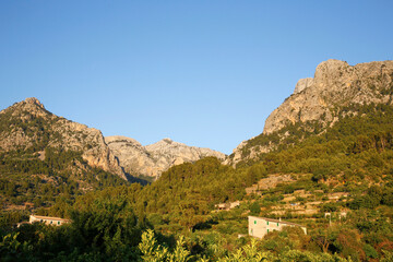 Fototapeta na wymiar Serra de Tramuntana mountain, Majorca