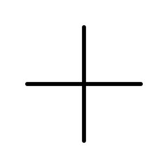 Add line icon isolated on white background. Black flat thin icon on modern outline style. Linear symbol and editable stroke. Simple and pixel perfect stroke vector illustration.