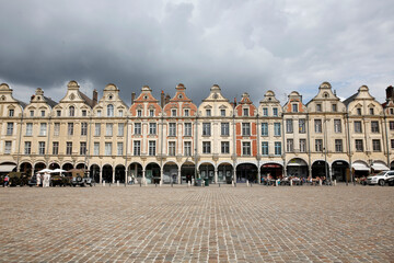 Place des HŽros, Square of the heroes in Arras.