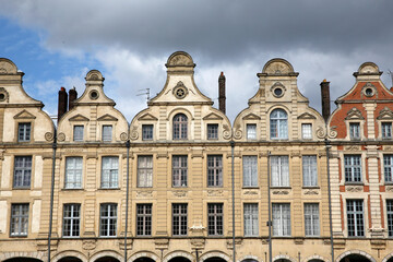 Place des HŽros, Square of the heroes in Arras.