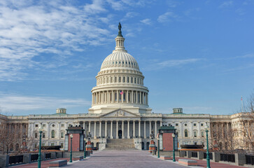 Naklejka premium Capitol Building in Washington DC. USA