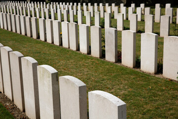 Brown's copse military cemetery, France