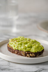 Healthy avocado toasts