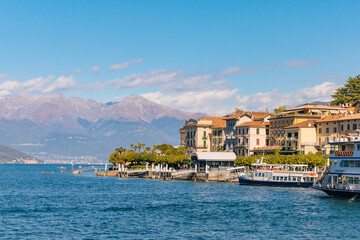 view of the lake como