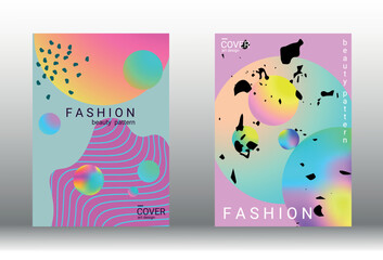 Future futuristic template with abstract forms for banner design, poster, booklet, report, journal.