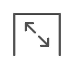 Document and paper icon outline and linear vector.