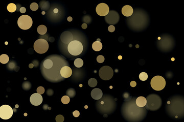 Gold glitter confetti, great design for any purpose. Party decor.