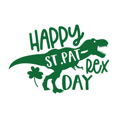 Obraz premium Happy st.pat-rex day