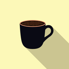 Cup of Coffee Icon vector illustration