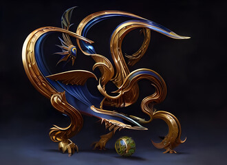 abstract curvy shapes