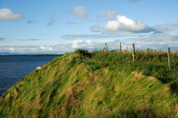 Coastline in Bundoran town in Donegal,
