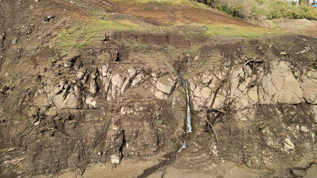 spring water waterfall