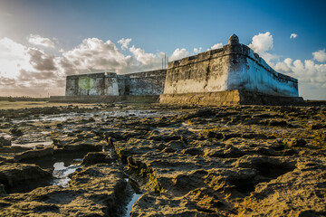Reis Magos Fort, historic military building| Tourist point of Natal, RN.