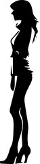 Human Silhouettes, diversity, sport , music, vector, shadow, concept