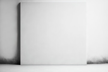 Background of a white wall for design. Generative AI