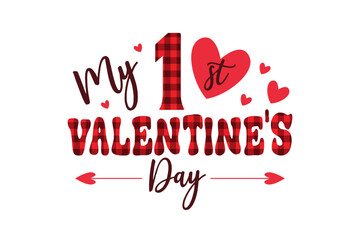 Valentines Day Sublimation Tshirt Design valentine's vector