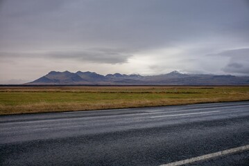 Fototapeta premium Road trip Islandais