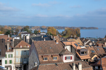 vue depuis le chateau de Nyon