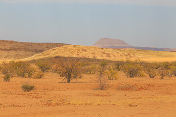 Namibian landscape Damaraland, homelands in South West Africa, Namibia.