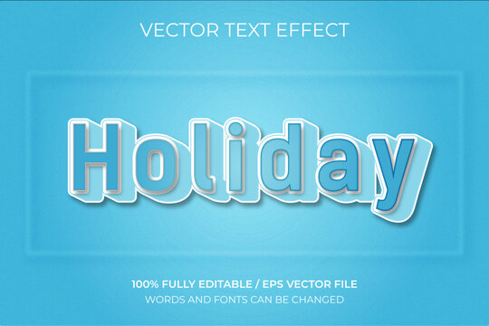 New Modern eye catchy 3D Text Effect Design