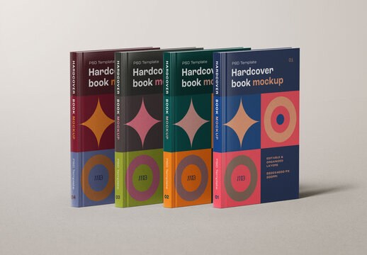 Hardcover Book Mockup