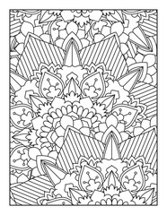 Flower Mandala, Floral Mandala, Flower Mandala Coloring Page , Floral Mandala Mandala Coloring Page 