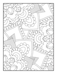 Flower Mandala, Floral Mandala, Flower Mandala Coloring Page , Floral Mandala Mandala Coloring Page 