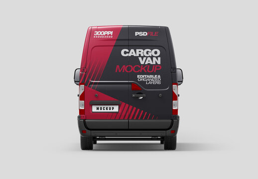 Cargo Van Mockup