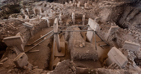 Göbekli Tepe Ancient Site, ŞanlıUrfa is a prehistoric place in Turkey from about 12000 years...