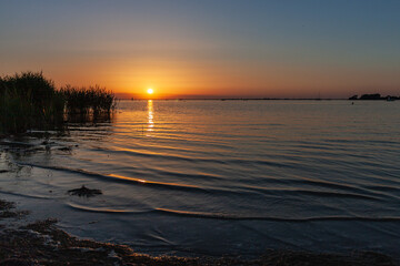 Sonnenuntergang Makkum Beach