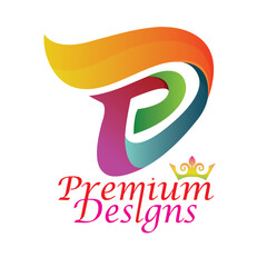 Premium Designs logo for a company