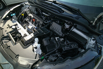 Car engine inspection before purchase. Pre purchase or pre delivery engine compartment check....