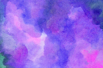 Soft Pink hand-drawn watercolor background