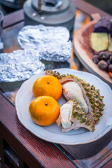 Backyard Camping and Tea Baking