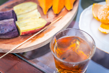 Backyard Camping and Tea Baking