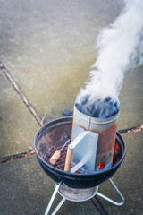 Backyard Camping and Tea Baking