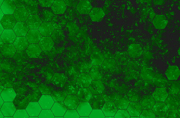 Fototapeta Tło ściana kształty tekstura paski asfalt gradient efekt zielone sześciokąty obraz