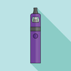 Device mod vape icon. Flat illustration of device mod vape vector icon for web design