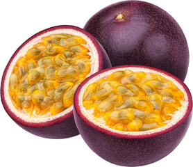 Passion fruit isolated