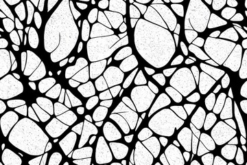 A contemporary ornamental collection of hatching patterns. Generative AI