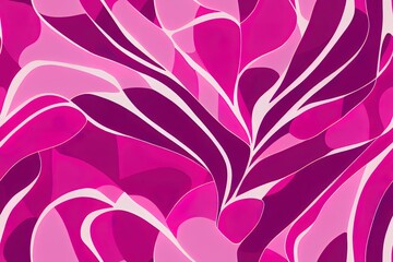 Seamless pattern of love symbols. Background with a pink theme. Generative AI
