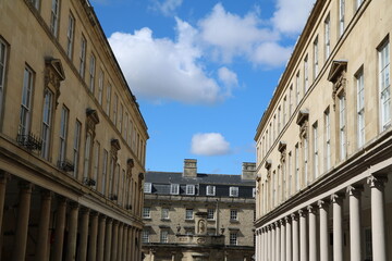 Old city of Bath in Somerset, England Great Britain