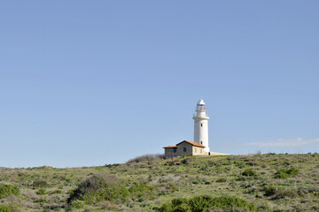 Fototapeta na wymiar lighthouse on the island